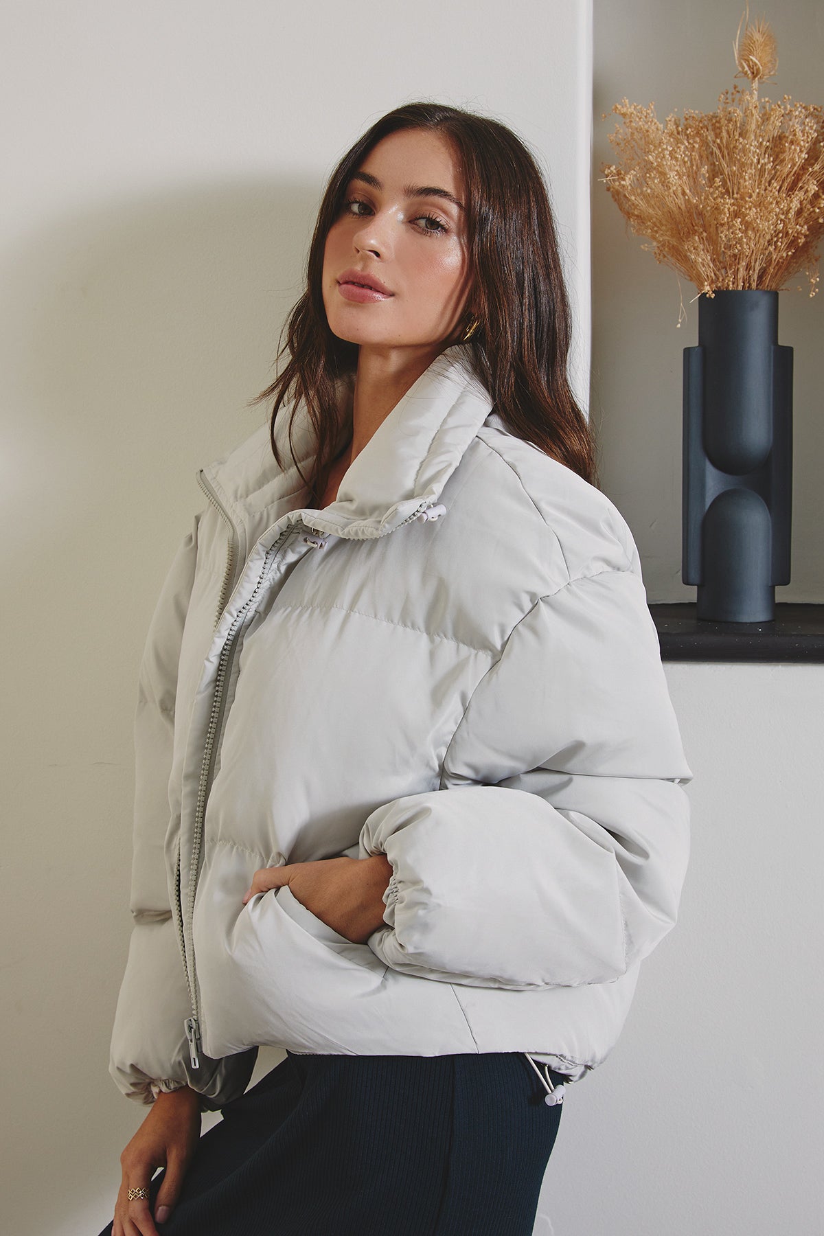 Cameron Stand-up Collar Puffer Jacket Cameron Stand-up Collar Puffer Jacket