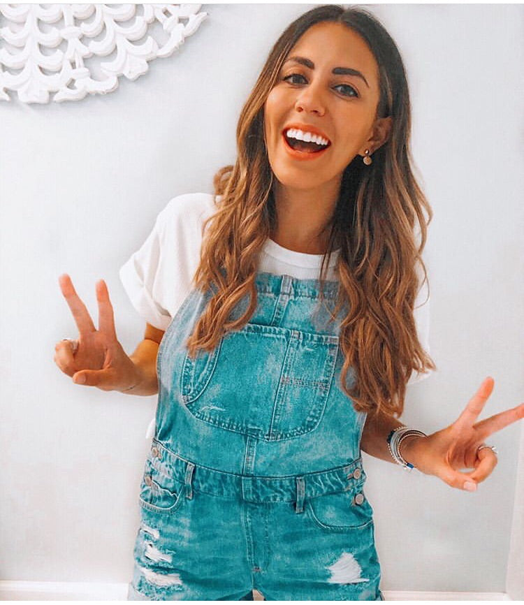 The Izzy Distressed Denim Overall Shorts The Izzy Distressed Denim Overall Shorts