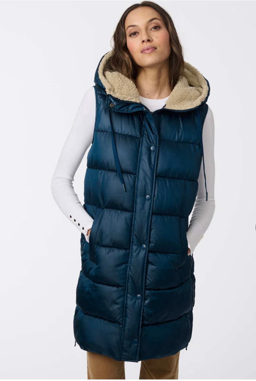 Summit Long Puffer Vest Summit Long Puffer Vest
